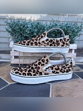 Vans Slip-On Skate Shoe - Leopard
